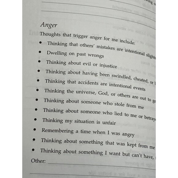 Don't Let Your Emotions Run Your Your Life Self Help Workbook - Picture 5 of 12